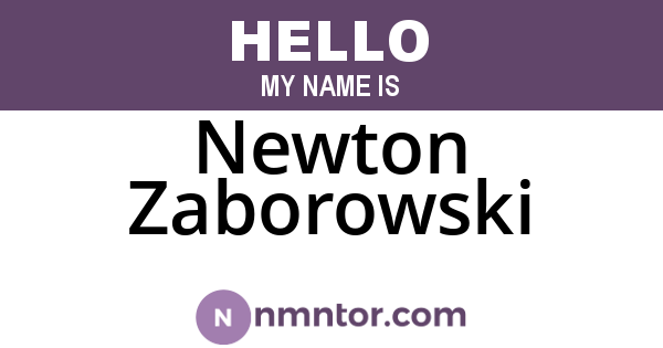 Newton Zaborowski