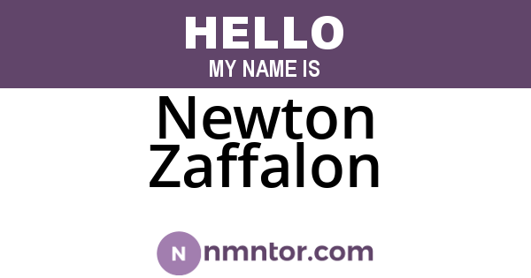 Newton Zaffalon