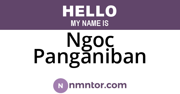 Ngoc Panganiban