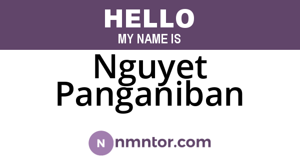 Nguyet Panganiban