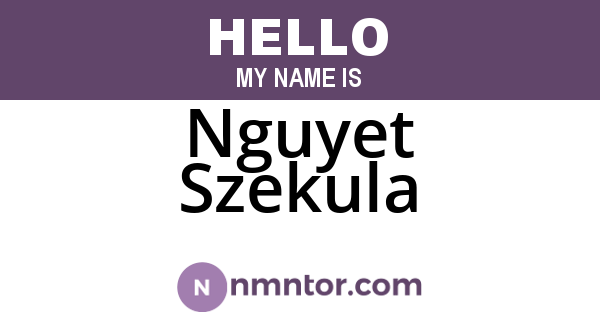 Nguyet Szekula