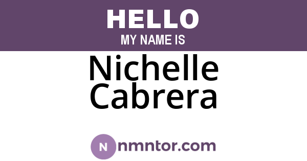 Nichelle Cabrera