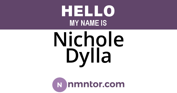 Nichole Dylla