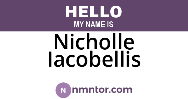 Nicholle Iacobellis