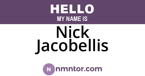 Nick Jacobellis