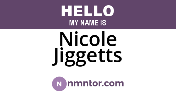 Nicole Jiggetts