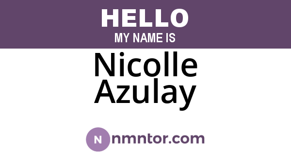 Nicolle Azulay
