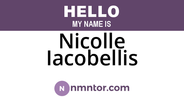 Nicolle Iacobellis