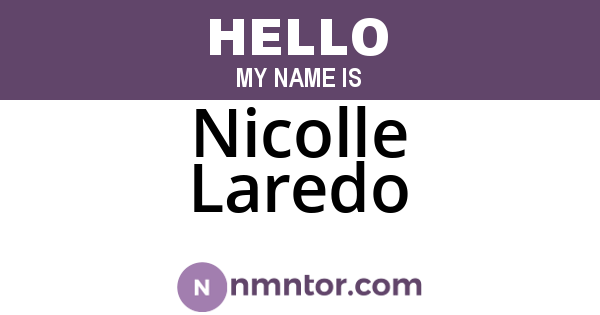 Nicolle Laredo