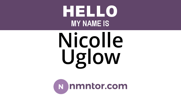 Nicolle Uglow