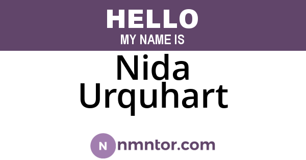 Nida Urquhart