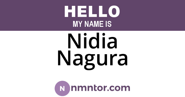 Nidia Nagura