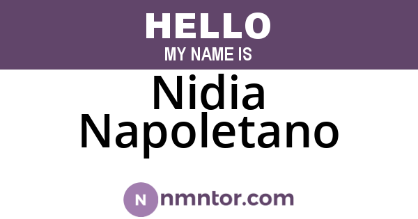 Nidia Napoletano