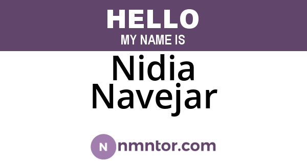 Nidia Navejar