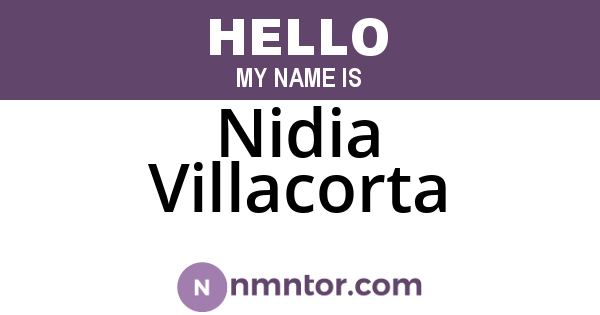 Nidia Villacorta