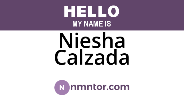 Niesha Calzada