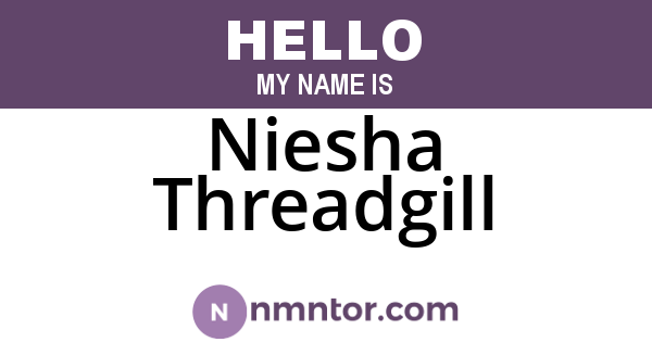 Niesha Threadgill