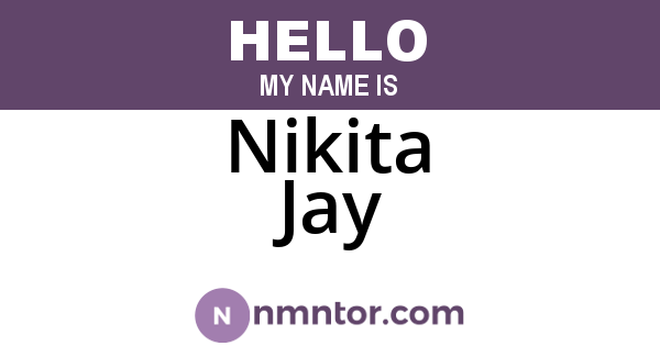 Nikita Jay