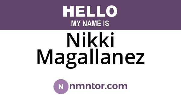Nikki Magallanez