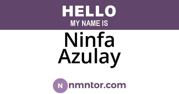Ninfa Azulay
