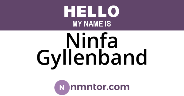 Ninfa Gyllenband