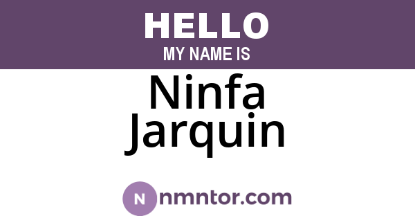 Ninfa Jarquin