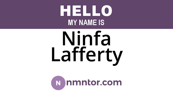 Ninfa Lafferty
