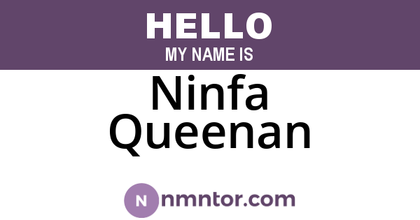 Ninfa Queenan