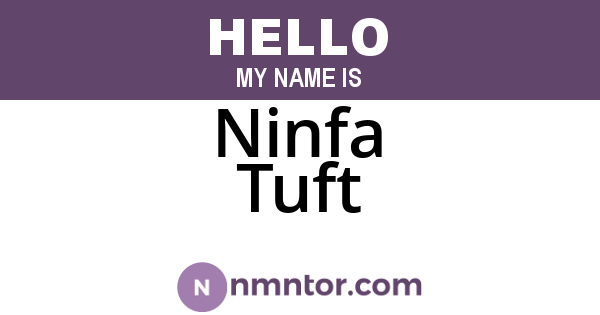 Ninfa Tuft
