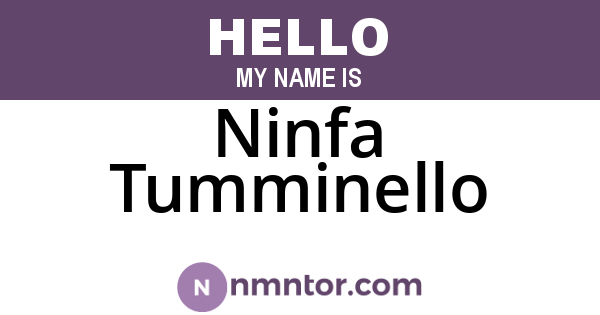 Ninfa Tumminello