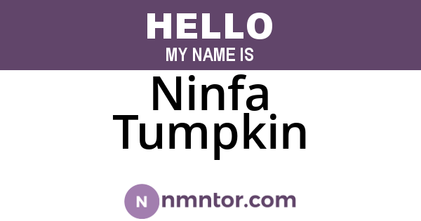 Ninfa Tumpkin