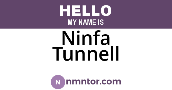 Ninfa Tunnell