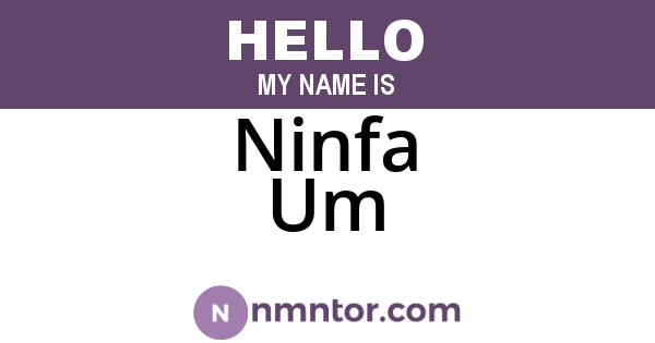 Ninfa Um
