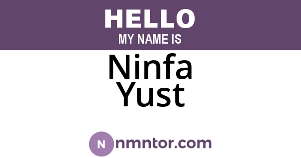 Ninfa Yust