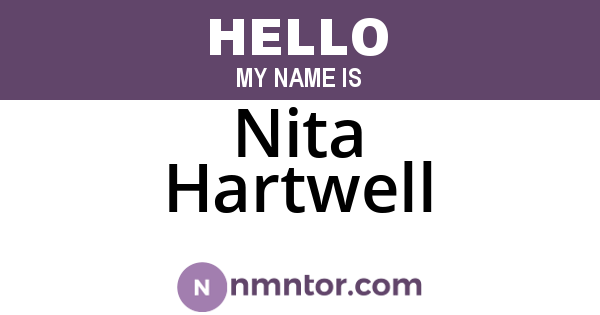 Nita Hartwell