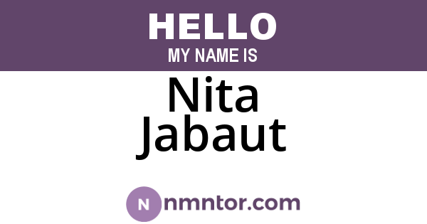 Nita Jabaut