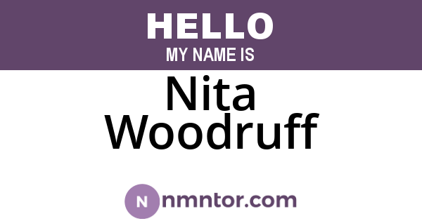 Nita Woodruff