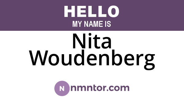 Nita Woudenberg