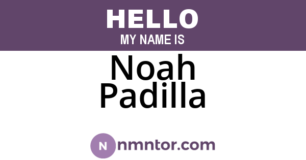 Noah Padilla