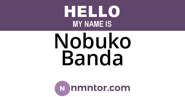 Nobuko Banda