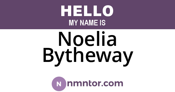 Noelia Bytheway
