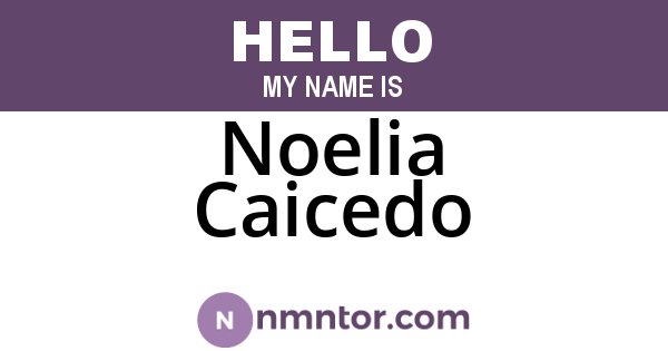 Noelia Caicedo