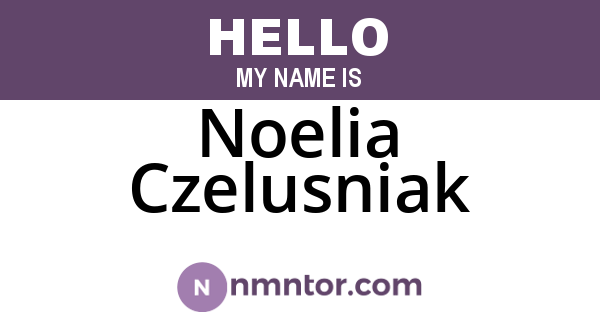 Noelia Czelusniak
