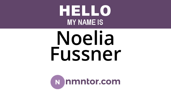 Noelia Fussner