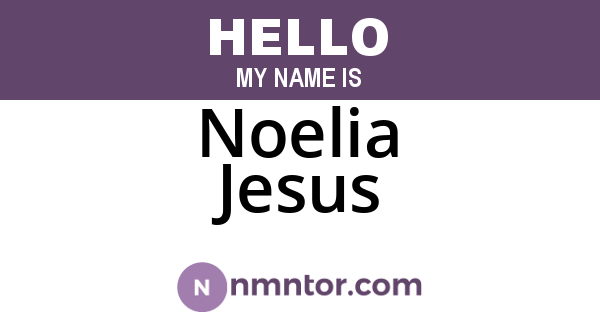 Noelia Jesus