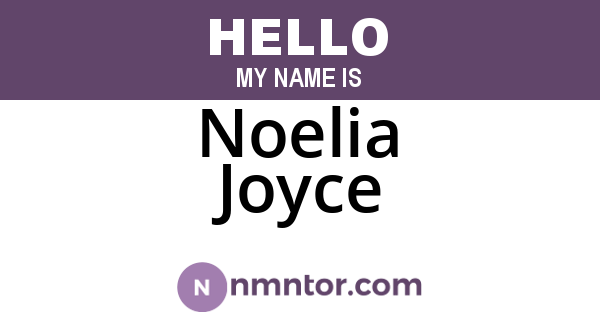 Noelia Joyce