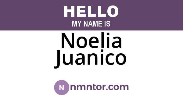 Noelia Juanico