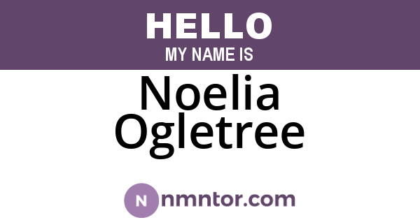 Noelia Ogletree