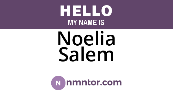 Noelia Salem