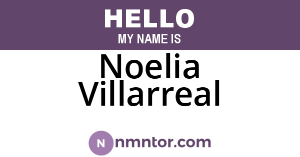 Noelia Villarreal